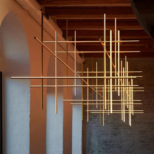 Modern Simple Custom Stainless Steel Lamp Living Room Bedroom Dining Room Hotel Lobby Chandelier Pendant Light